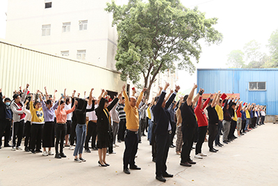 lehu88乐虎国际3月全厂职工动员大会——向优秀先进个人学习